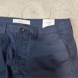 Billy Reid 5 Pocket Chino Trouser Slim Cut Pants Men’s (32x33) Navy Dark Blue